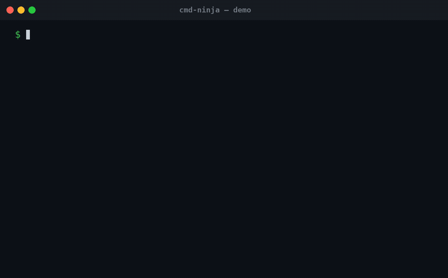 Cmd Ninja explaining and placing Docker commands — ps, logs, system prune