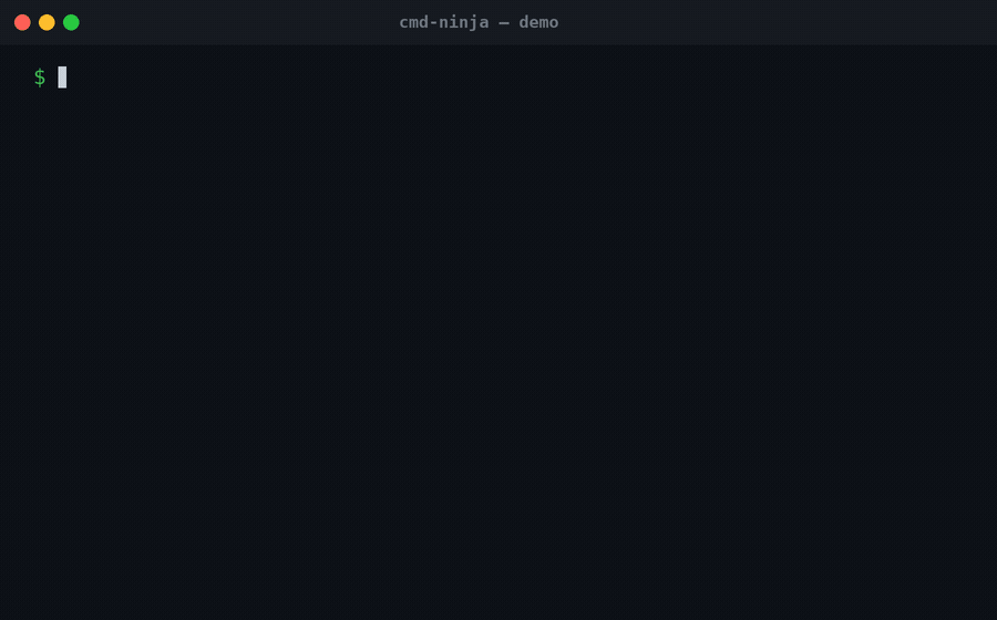 Cmd Ninja explaining and placing git commands — log, soft reset, hard reset